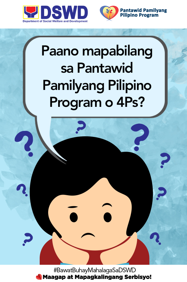Paano mapabilang sa Pantawid Pamilyang Pilipino Program